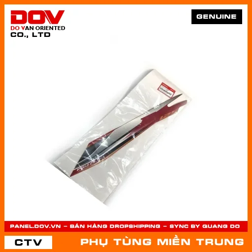 TEM ỐP SƯỜN TRÁI *R340C* HONDA CHÍNH HÃNG (MÃ: 86644KYZG00ZB) — 86644KYZG00ZB