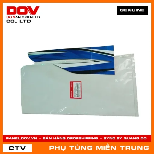 TEM ỐP TRUNG TÂM PHẢI *B206M* HONDA CHÍNH HÃNG (MÃ: 86645K03V70ZB) — 86645K03V70ZB