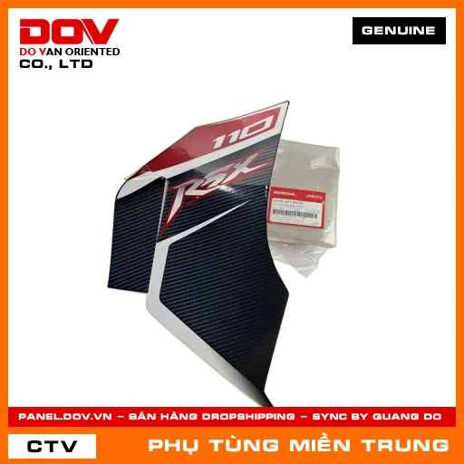 TEM CÁNH YẾM PHẢI NHA69 HONDA CHÍNH HÃNG (MÃ: 86645K07940ZF) — 86645K07940ZF
