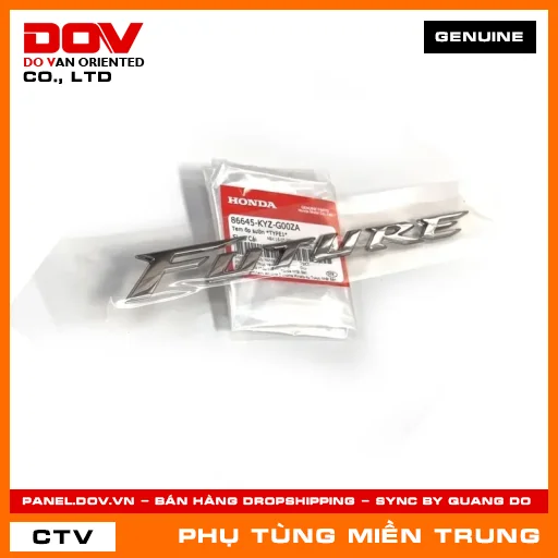 TEM ỐP SƯỜN *TYPE1* HONDA CHÍNH HÃNG (MÃ: 86645KYZG00ZA) — 86645KYZG00ZA
