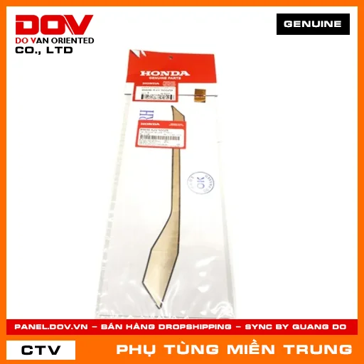 TEM ỐP TRƯỚC BÊN PHẢI *TYPE1* HONDA CHÍNH HÃNG (MÃ: 86646K2VN50ZB) — 86646K2VN50ZB