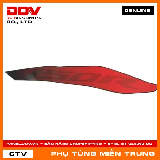 TEM B ỐP TRUNG TÂM TRÁI *TYPE1* HONDA CHÍNH HÃNG (MÃ: 86646K45A20ZA) — 86646K45A20ZA