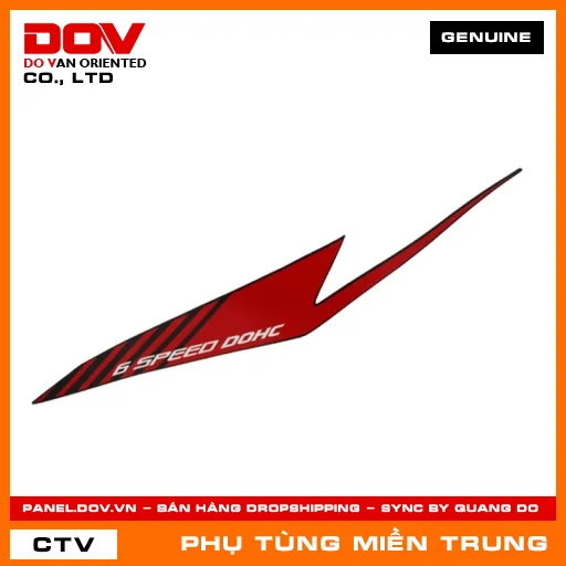 TEM C ỐP TRUNG TÂM PHẢI *TYPE1* HONDA CHÍNH HÃNG (MÃ: 86647K45A20ZA) — 86647K45A20ZA