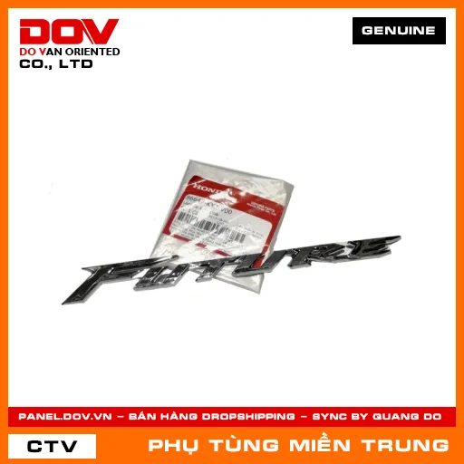 LOGO ỐP SƯỜN PHẢI HONDA CHÍNH HÃNG (MÃ: 86647KYZV00) — 86647KYZV00