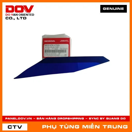 TEM B ỐP THÂN TRÁI *R389* HONDA CHÍNH HÃNG (MÃ: 86654K56V70ZA) — 86654K56V70ZA