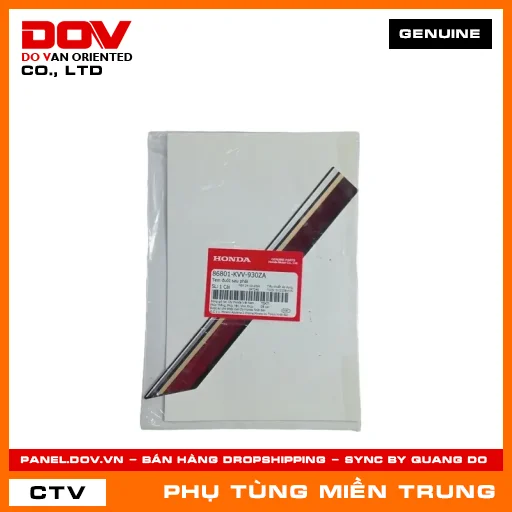 TEM ĐUÔI SAU PHẢI HONDA CHÍNH HÃNG (MÃ: 86801KVV930ZA) — 86801KVV930ZA