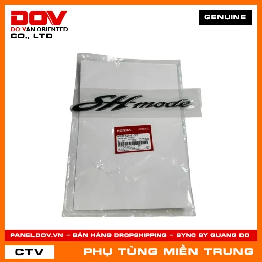TEM ỐP SƯỜN *TYPE1* HONDA CHÍNH HÃNG (MÃ: 86831K29910ZB) — 86831K29910ZB