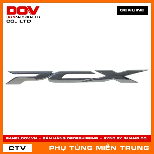 TEM CHỮ PCX ỐP SƯỜN PHẢI HONDA CHÍNH HÃNG (MÃ: 86831K35V00) — 86831K35V00