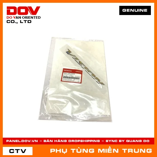 TEM ỐP SƯỜN *TYPE1* HONDA CHÍNH HÃNG (MÃ: 86831K44V00ZA) — 86831K44V00ZA