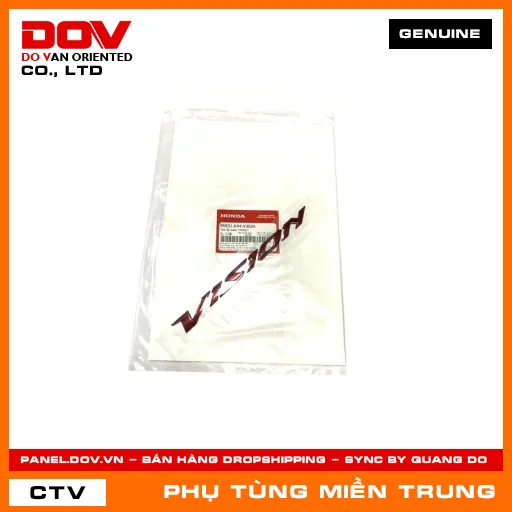 TEM ỐP SƯỜN *TYPE1* HONDA CHÍNH HÃNG (MÃ: 86831K44V30ZA) — 86831K44V30ZA