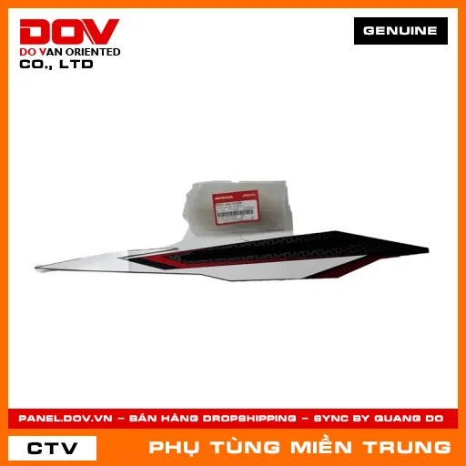 TEM ỐP SƯỜN PHẢI *NHB35P* HONDA CHÍNH HÃNG (MÃ: 86831K66VN0ZB) — 86831K66VN0ZB