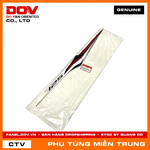 TEM ỐP SƯỜN TRÁI *R340,R340B* HONDA CHÍNH HÃNG (MÃ: 86832K27V00ZD) — 86832K27V00ZD