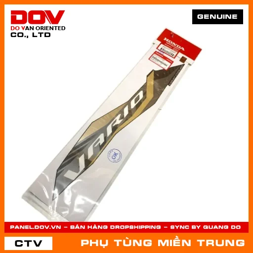 TEM A ỐP SƯỜN PHẢI*TYPE1* HONDA CHÍNH HÃNG (MÃ: 86832K2VN50ZB) — 86832K2VN50ZB