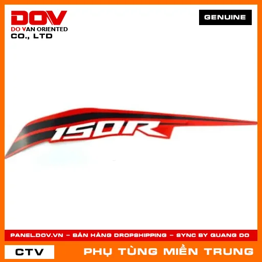 TEM ỐP SAU TRÁI *TYPE1* HONDA CHÍNH HÃNG (MÃ: 86832K45A20ZA) — 86832K45A20ZA
