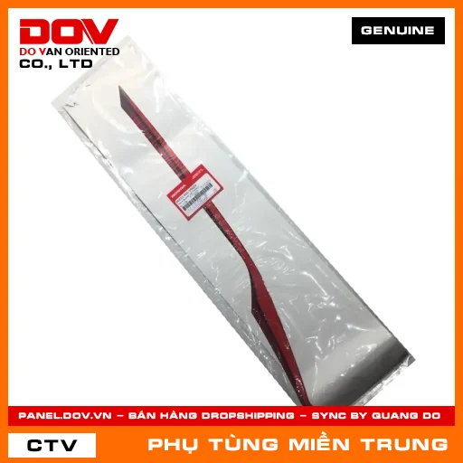 TEM A ỐP SƯỜN TRÁI *TYPE1* HONDA CHÍNH HÃNG (MÃ: 86832K66V90ZA) — 86832K66V90ZA