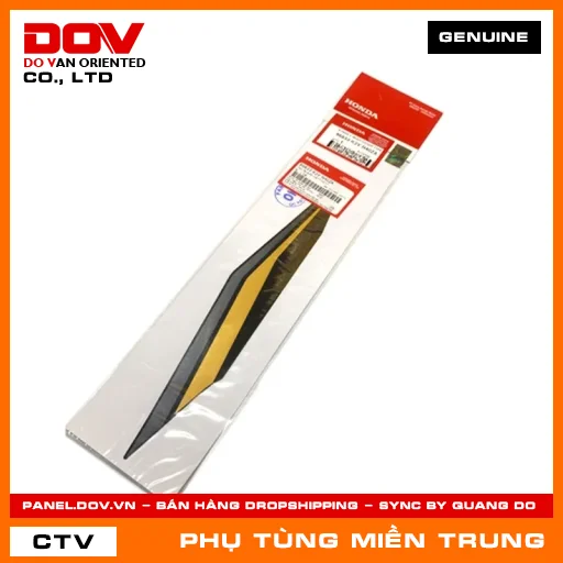 TEM ỐP SƯỜN TRÁI*TYPE1* HONDA CHÍNH HÃNG (MÃ: 86833K2VN40ZA) — 86833K2VN40ZA
