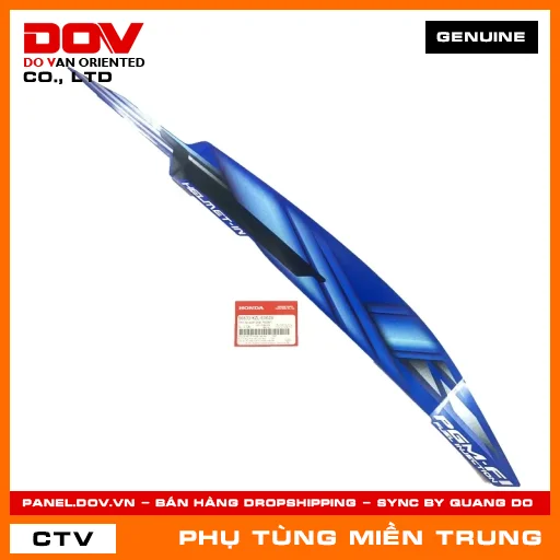 TEM ỐP SƯỜN PHẢI *B206* HONDA CHÍNH HÃNG (MÃ: 86833KZLE00ZB) — 86833KZLE00ZB