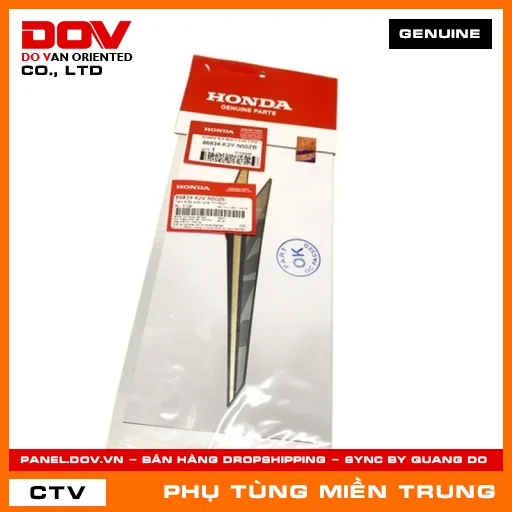 TEM B ỐP SƯỜN PHẢI *TYPE1* HONDA CHÍNH HÃNG (MÃ: 86834K2VN50ZB) — 86834K2VN50ZB
