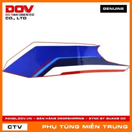 TEM ỐP BÌNH XĂNG BÊN TRÁI *TYPE1* HONDA CHÍNH HÃNG (MÃ: 86834K45NZ0ZA) — 86834K45NZ0ZA
