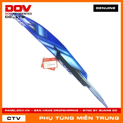 TEM ỐP SƯỜN TRÁI *B206* HONDA CHÍNH HÃNG (MÃ: 86834KZLE00ZB) — 86834KZLE00ZB