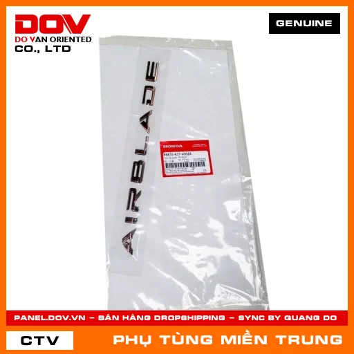 TEM ỐP SƯỜN *TYPE2* HONDA CHÍNH HÃNG (MÃ: 86835K1FV00ZA) — 86835K1FV00ZA