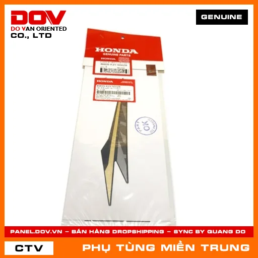 TEM B ỐP SƯỜN TRÁI *TYPE1* HONDA CHÍNH HÃNG (MÃ: 86835K2VN50ZB) — 86835K2VN50ZB