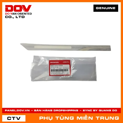 TEM ỐP SƯỜN TRÁI HONDA CHÍNH HÃNG (MÃ: 86872KVV930ZA) — 86872KVV930ZA