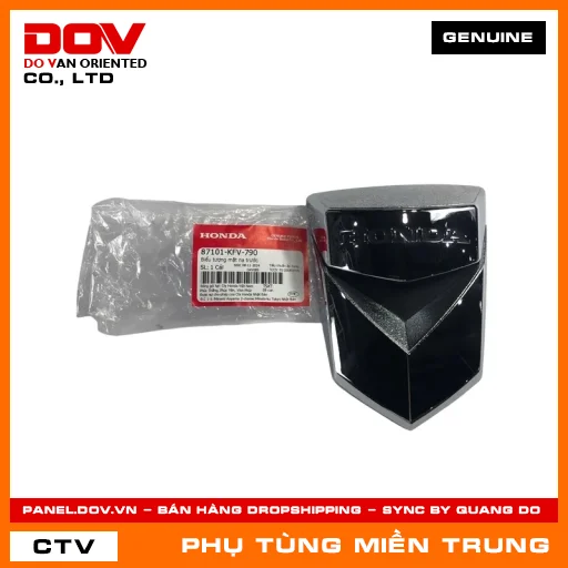 BIỂU TƯỢNG MẶT NẠ TRƯỚC HONDA CHÍNH HÃNG (MÃ: 87101KFV790) — 87101KFV790