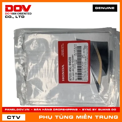 TEM CÁNH YẾM PHẢI *NHA69P* HONDA CHÍNH HÃNG (MÃ: 87101KVL940ZB) — 87101KVL940ZB