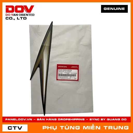 TEM ỐP TRƯỚC PHẢI *NHA69P* HONDA CHÍNH HÃNG (MÃ: 87101KWWB20ZB) — 87101KWWB20ZB