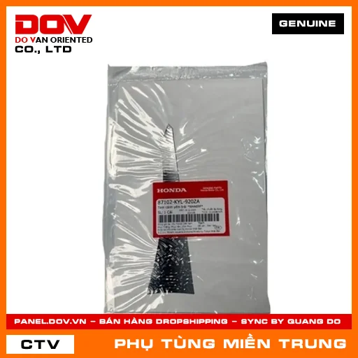 TEM CÁNH YẾM TRÁI *NHA69P* HONDA CHÍNH HÃNG (MÃ: 87102KYL920ZA) — 87102KYL920ZA