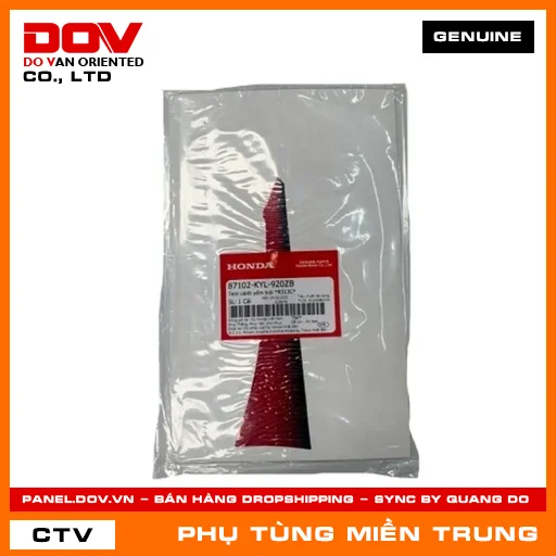 TEM CÁNH YẾM TRÁI *R313C* HONDA CHÍNH HÃNG (MÃ: 87102KYL920ZB) — 87102KYL920ZB