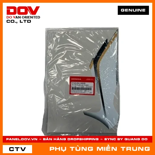 TEM A ỐP ỐNG YẾM PHẢI *NHA96P* HONDA CHÍNH HÃNG (MÃ: 87103KVL940ZB) — 87103KVL940ZB