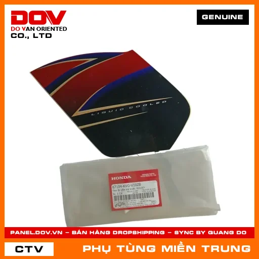 TEM ỐP YẾM TRÁI TRƯỚC *R313C* HONDA CHÍNH HÃNG (MÃ: 87104KVGV10ZB) — 87104KVGV10ZB