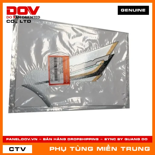 TEM A ỐP YẾM TRÁI *NHA96P* HONDA CHÍNH HÃNG (MÃ: 87104KVL940ZB) — 87104KVL940ZB