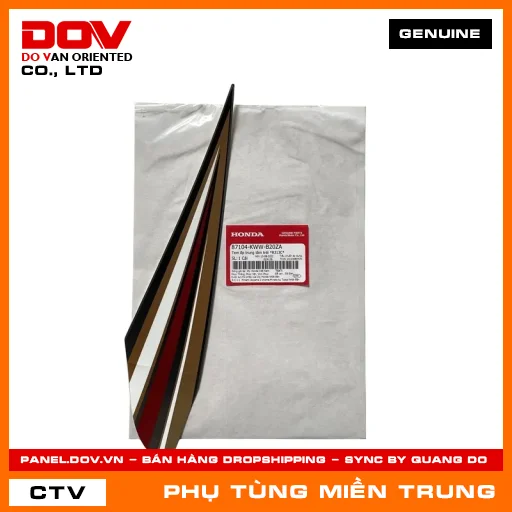 TEM ỐP TRUNG TÂM TRÁI *R313C* HONDA CHÍNH HÃNG (MÃ: 87104KWWB20ZA) — 87104KWWB20ZA