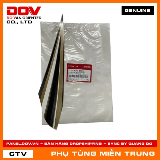 TEM ỐP TRUNG TÂM TRÁI *NHA69P* HONDA CHÍNH HÃNG (MÃ: 87104KWWB20ZB) — 87104KWWB20ZB