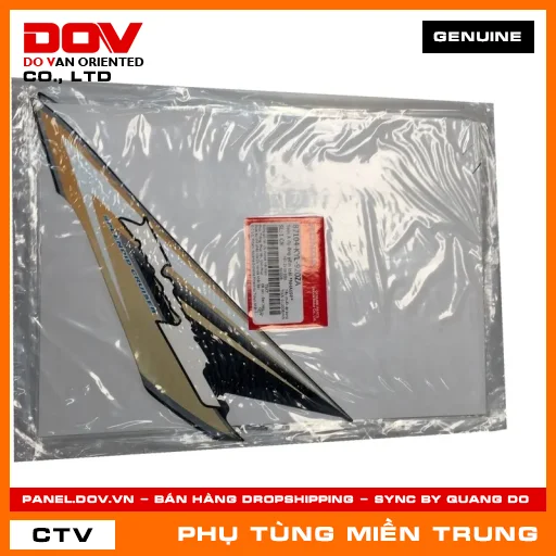 TEM A ỐP ỐNG YẾM TRÁI *NHA69P* HONDA CHÍNH HÃNG (MÃ: 87104KYL920ZA) — 87104KYL920ZA