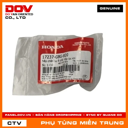 TEM A ỐP ỐNG YẾM TRÁI *R313C* HONDA CHÍNH HÃNG (MÃ: 87104KYL920ZB) — 87104KYL920ZB