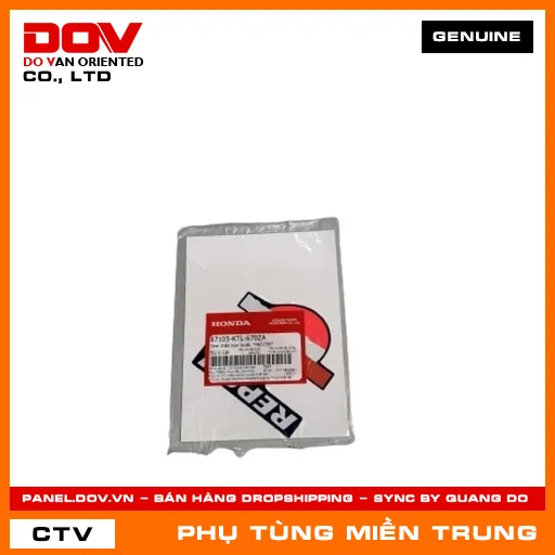 TEM CHẮN BÙN TRƯỚC *PB373M* HONDA CHÍNH HÃNG (MÃ: 87105KTL670ZA) — 87105KTL670ZA