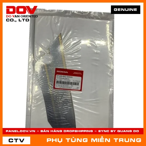 TEM B ỐP YẾM PHẢI S/S HONDA CHÍNH HÃNG (MÃ: 87105KVLV30ZA) — 87105KVLV30ZA