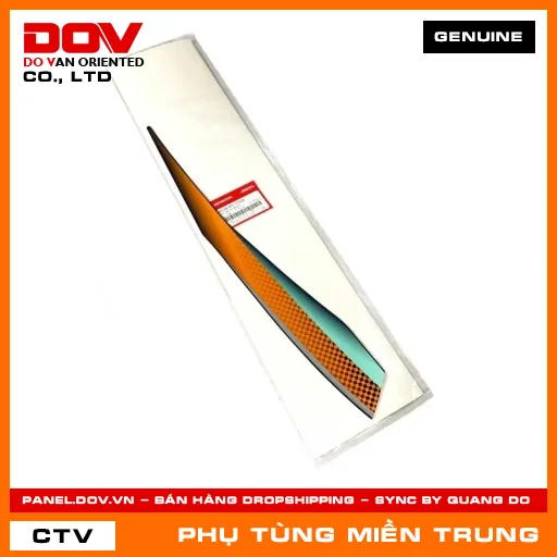 TEM CỐP TRÁI *B142P* HONDA CHÍNH HÃNG (MÃ: 87106KFL710ZB) — 87106KFL710ZB