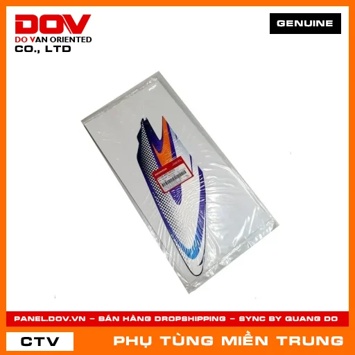 TEM CỐP PHẢI *PB171MU* HONDA CHÍNH HÃNG (MÃ: 87106KRS860ZD) — 87106KRS860ZD