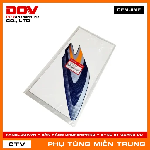 TEM CỐP PHẢI *PB171MU* HONDA CHÍNH HÃNG (MÃ: 87106KRS900ZE) — 87106KRS900ZE