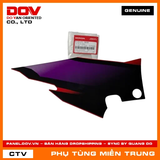 TEM CỐP PHẢI *R263* HONDA CHÍNH HÃNG (MÃ: 87106KTL780ZB) — 87106KTL780ZB