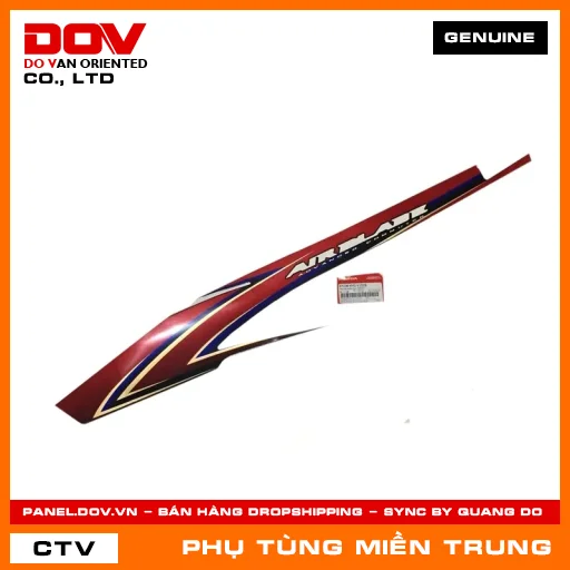 TEM ỐP SƯỜN TRÁI *R313C* HONDA CHÍNH HÃNG (MÃ: 87106KVGV10ZB) — 87106KVGV10ZB