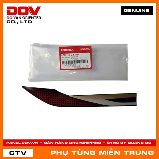 TEM ĐUÔI SAU PHẢI R150F HONDA CHÍNH HÃNG (MÃ: 87107KFV830ZA) — 87107KFV830ZA