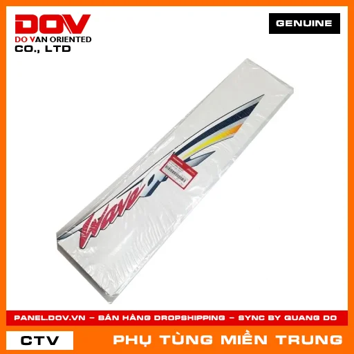 TEM ỐP SƯỜN PHẢI *B142P* HONDA CHÍNH HÃNG (MÃ: 87107KRS900ZC) — 87107KRS900ZC