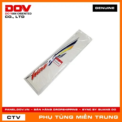 TEM ỐP SƯỜN PHẢI *PB171MU* HONDA CHÍNH HÃNG (MÃ: 87107KRS900ZE) — 87107KRS900ZE