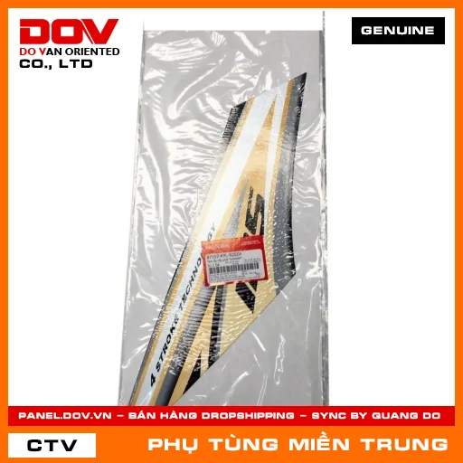 TEM ỐP CỐP PHẢI *NHA69P* HONDA CHÍNH HÃNG (MÃ: 87107KYL920ZA) — 87107KYL920ZA